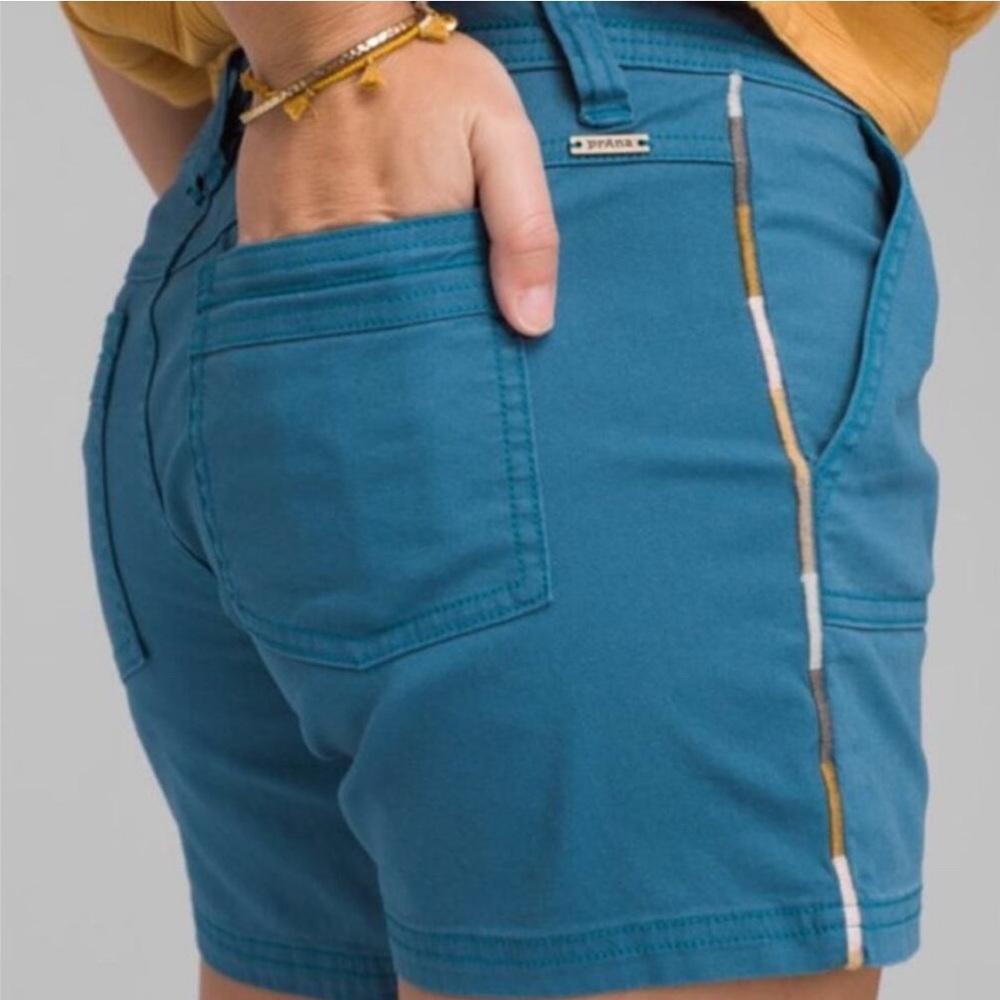 Prana Shorts - Blue Cool Canopy Hiking Shorts - Size 6